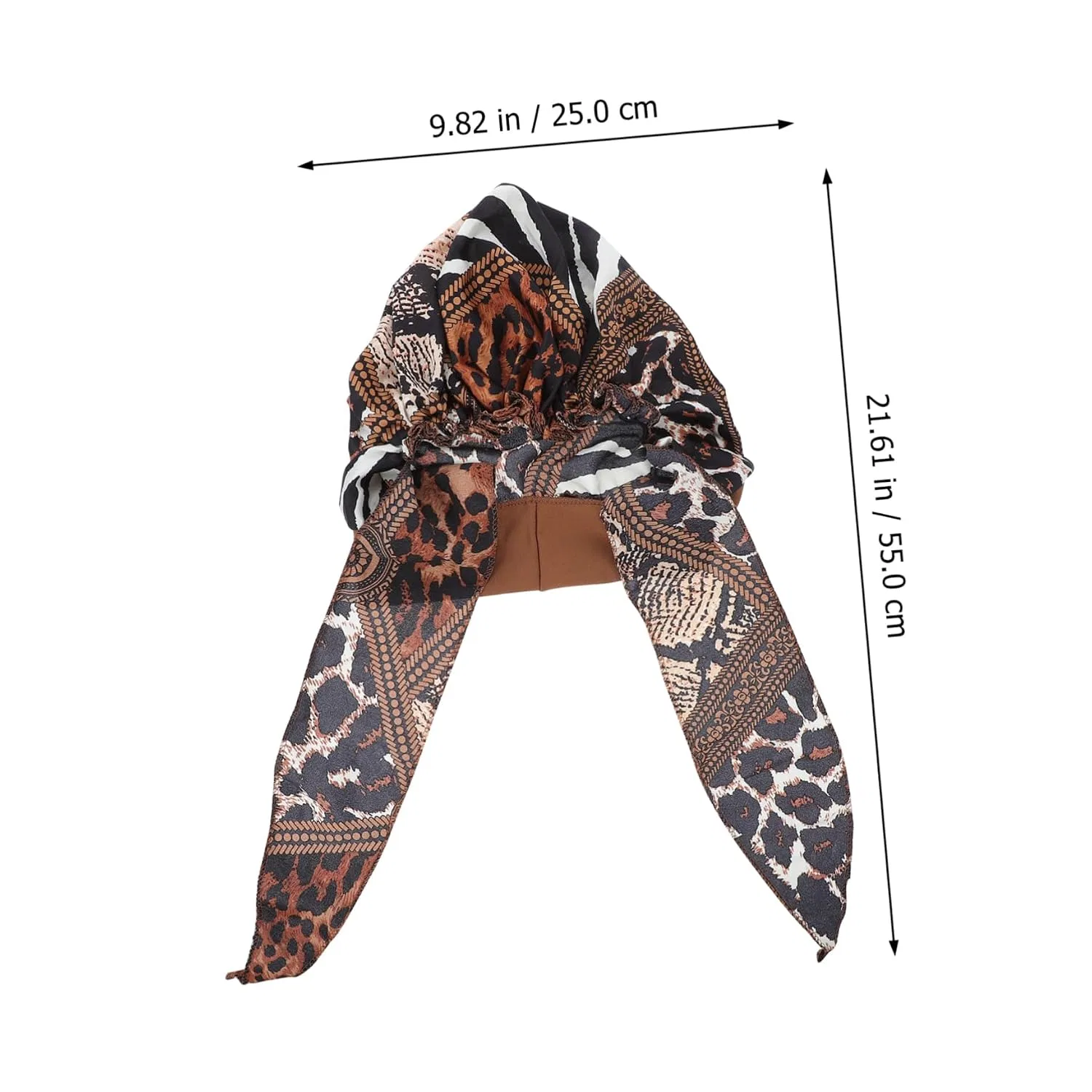 Набор шапочек для душа, FOMIYES, 4 шт, 55x25x0.8 см, Leopard — фото 3