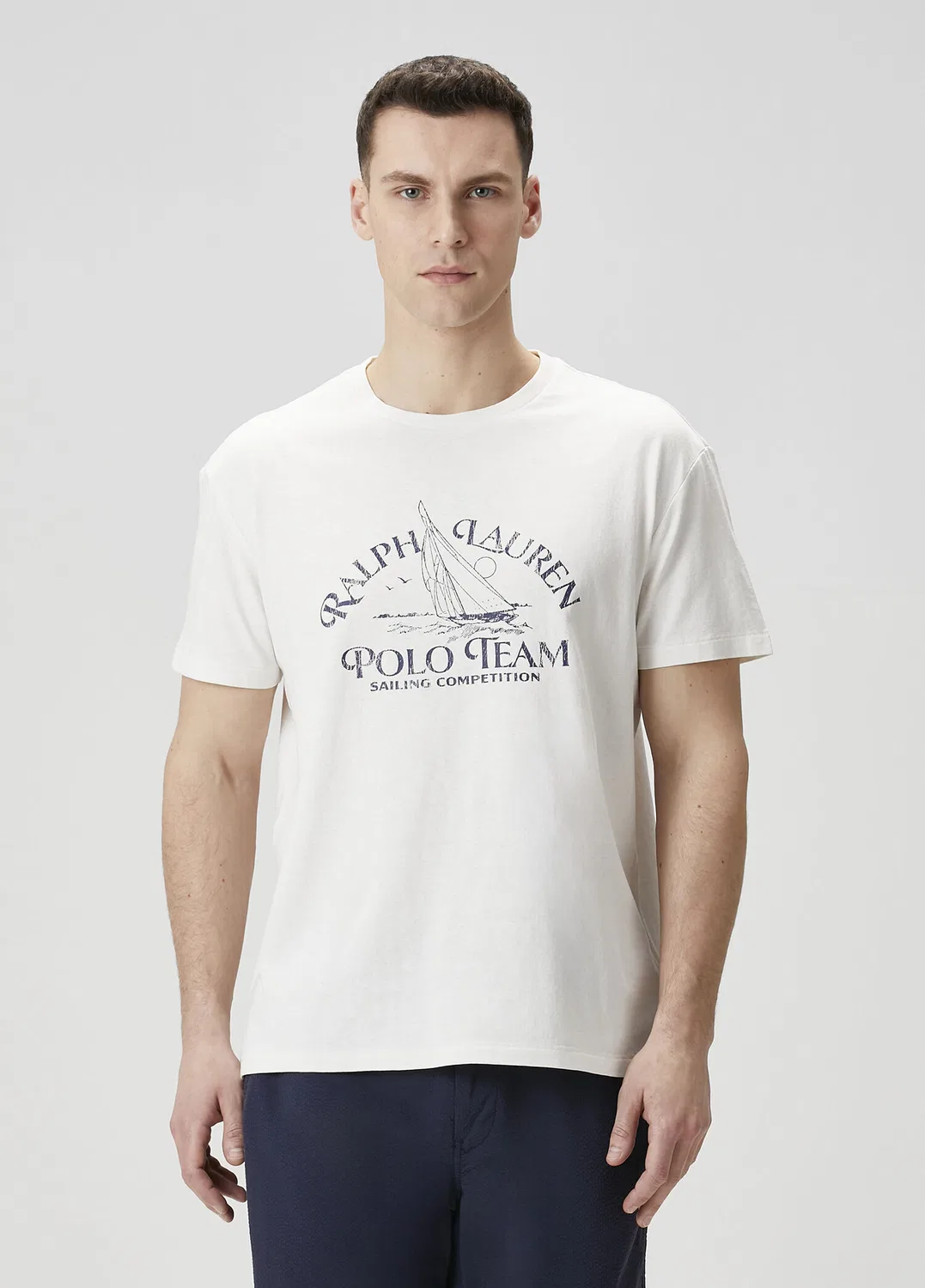 Футболка с логотипом Polo Ralph Lauren, white