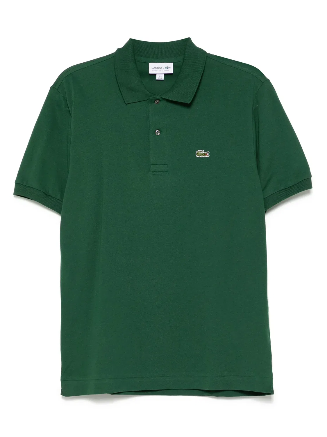 Легкая футболка-поло Lacoste, зеленый