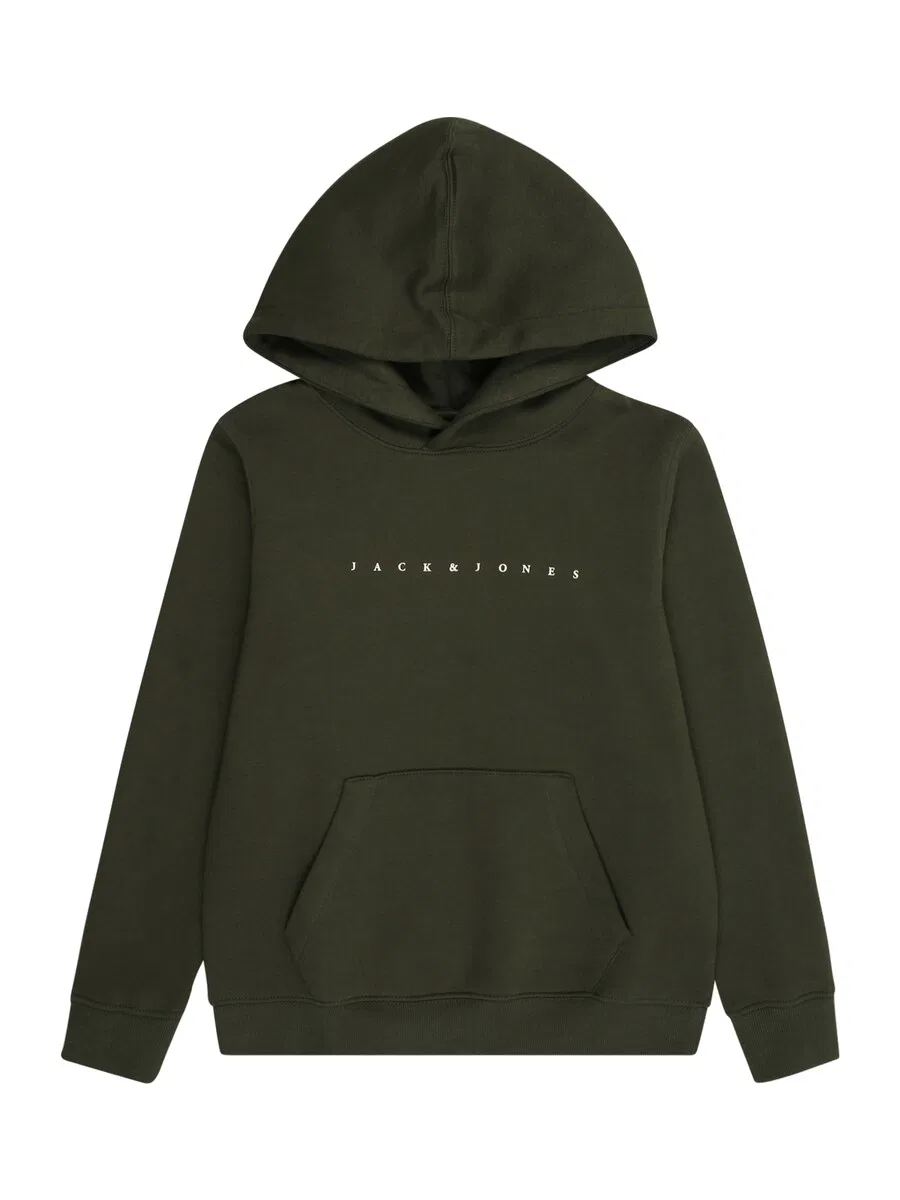 Детский свитер 'JJEStar' темно-зеленого цвета Jack & Jones Junior