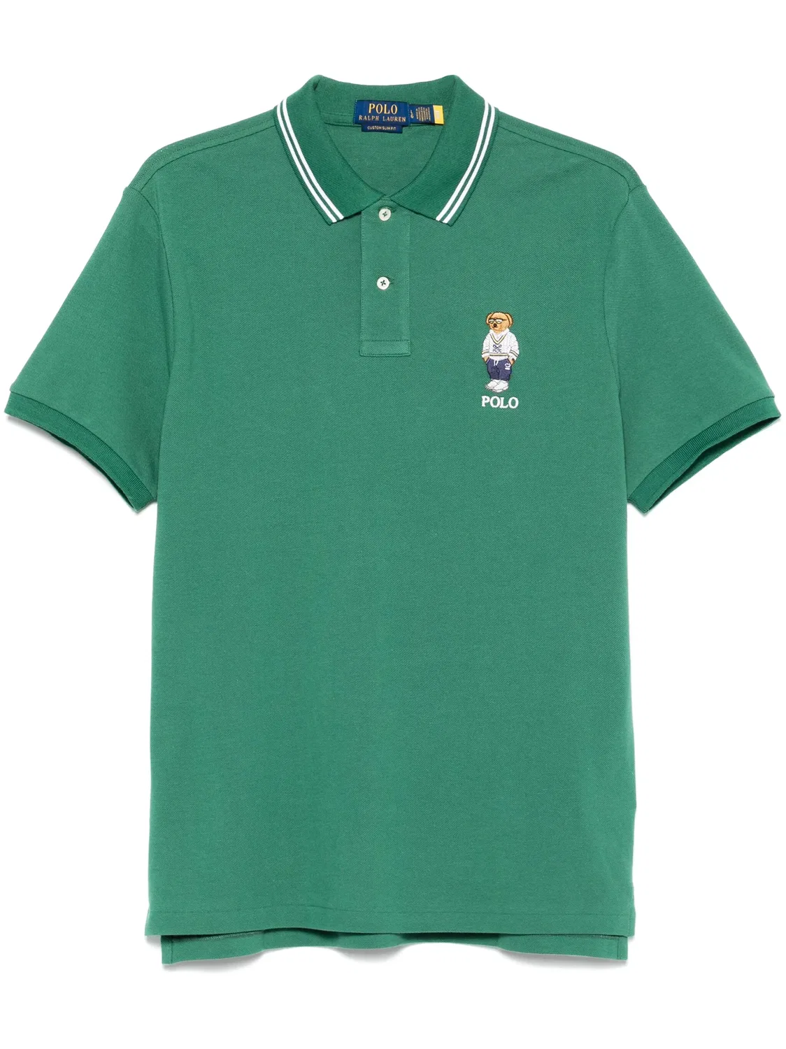 Поло с Медвежонком Polo Ralph Lauren, зеленый