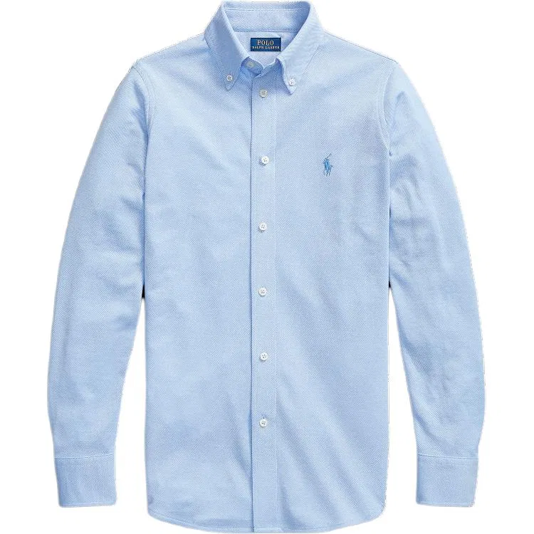 Женская рубашка с длинным рукавом SS24 Shirt Polo Ralph Lauren, Blue