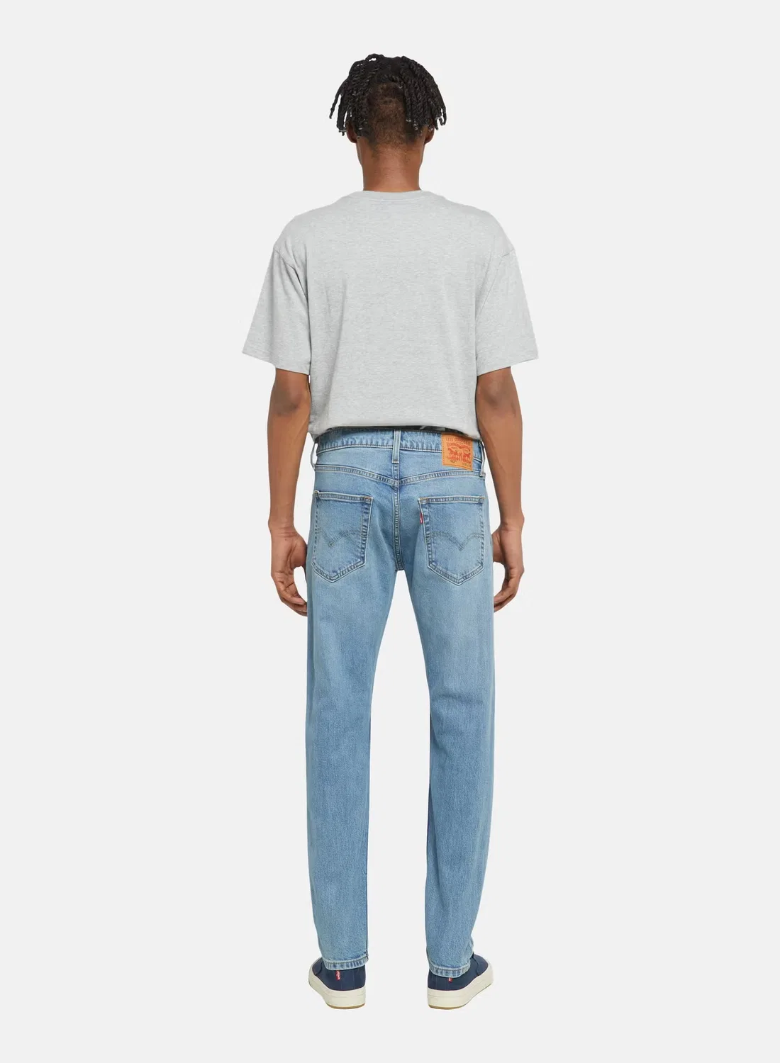 Джинсы зауженные с эффектом потертости 511 Slim Taper Levi'S, индиго — фото 2