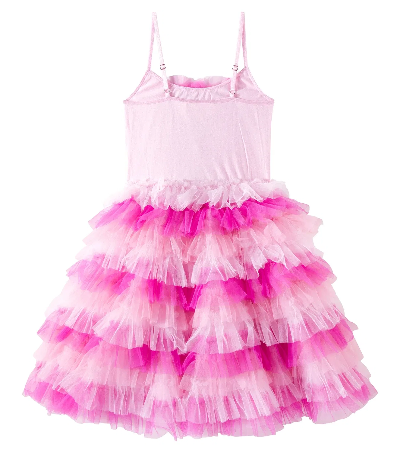 Платье из джерси и фатина с воланами Heartburst Tutu Du Monde, розовый — фото 4