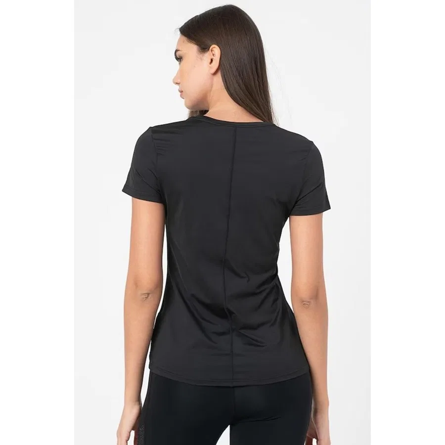 Женская футболка с коротким рукавом Nike Dri-FIT One Slim, Черный — фото 2