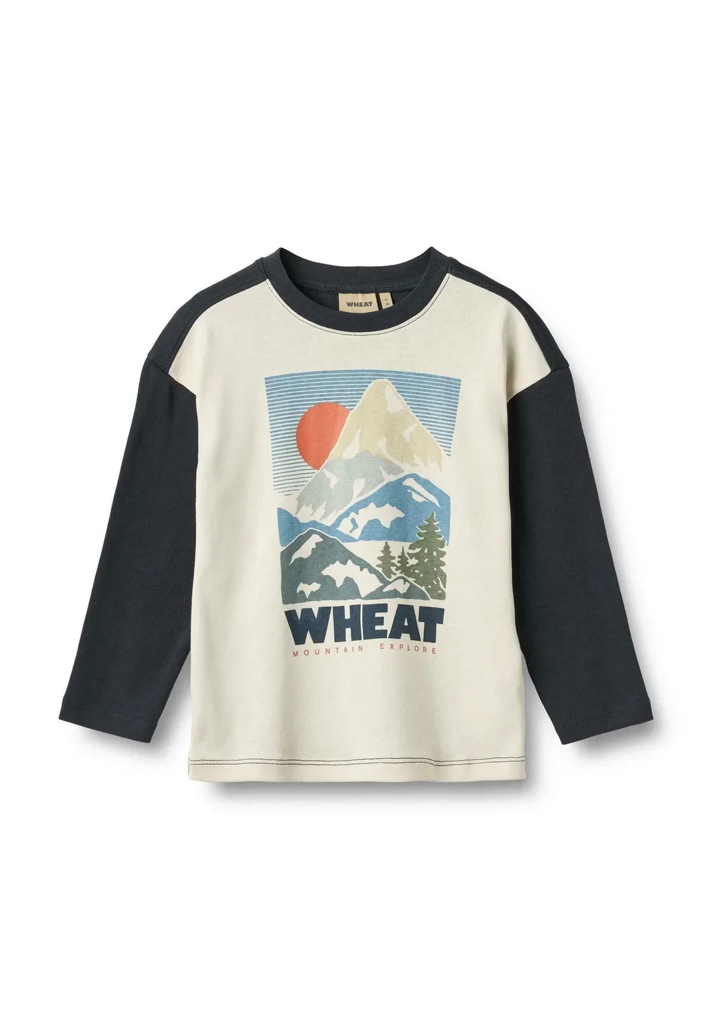 Бек - топ с длинными рукавами Wheat, Eggshell