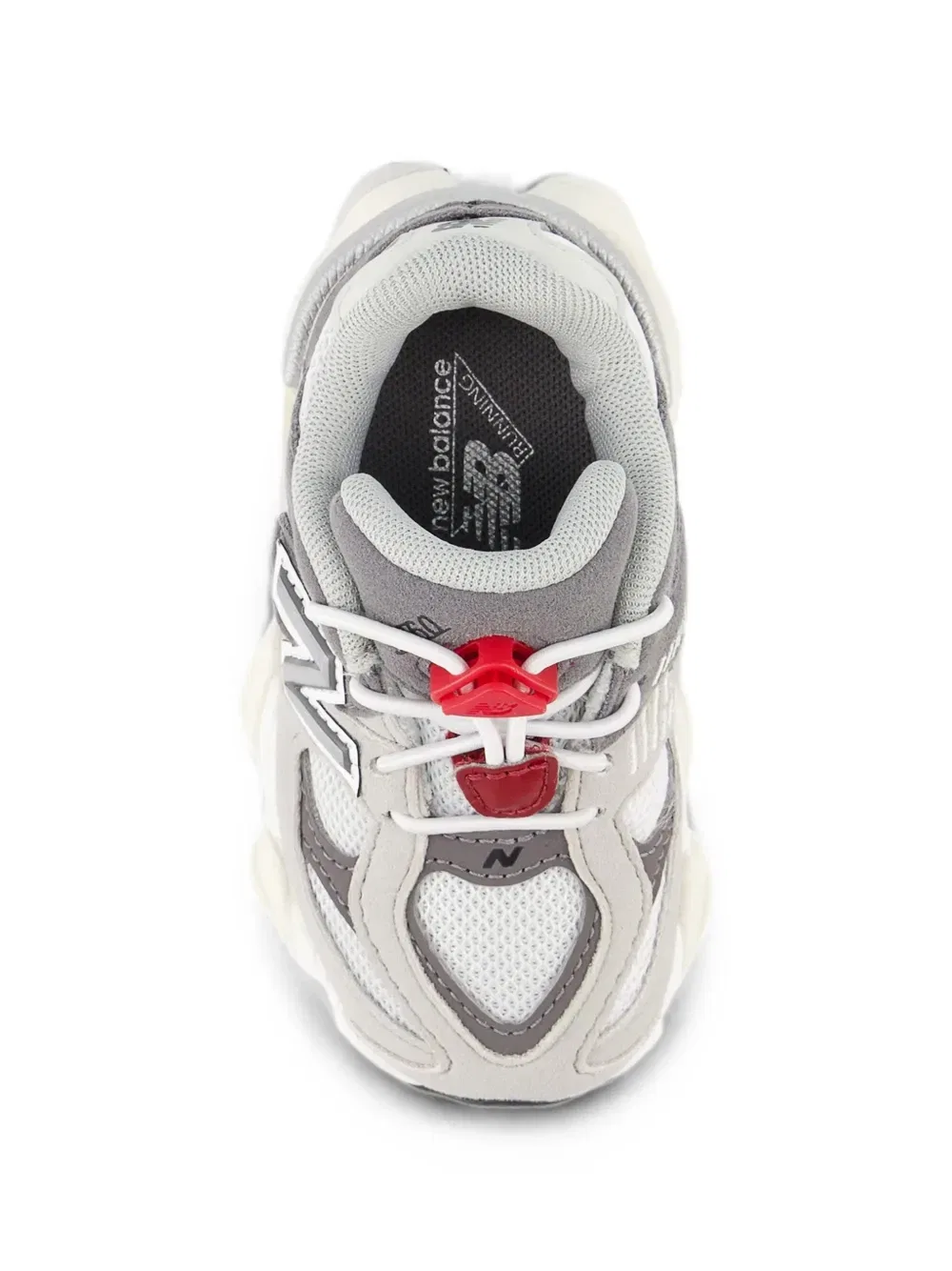 Кроссовки Bungee 90/60 с сетчатыми вставками New Balance Kids, серый — фото 4