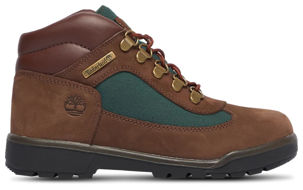 Детские ботинки для мальчиков Timberland Chukka Field Boots, Green Brown
