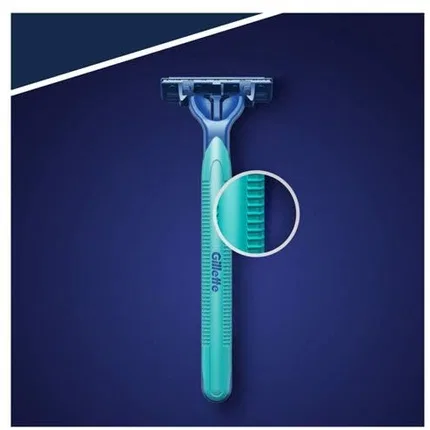 Бритвенные станки одноразовые Gillette Blue II Plus Slalom
