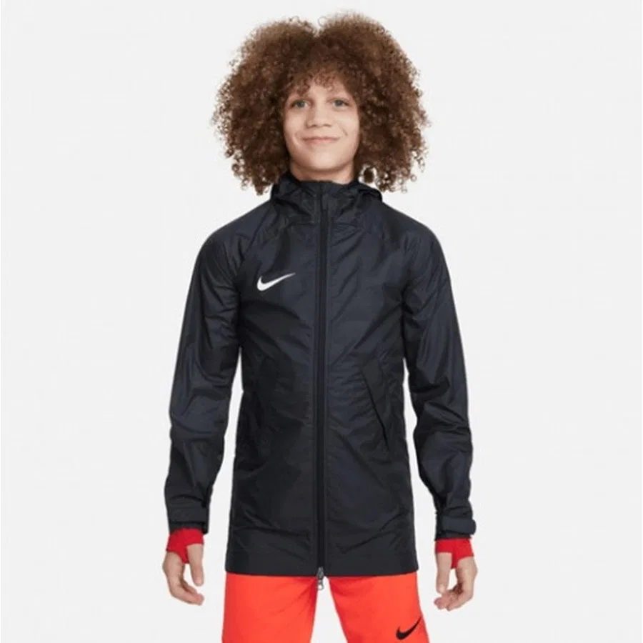 Детский дождевик с технологией Storm-FIT Nike, Бело-черный — фото 2