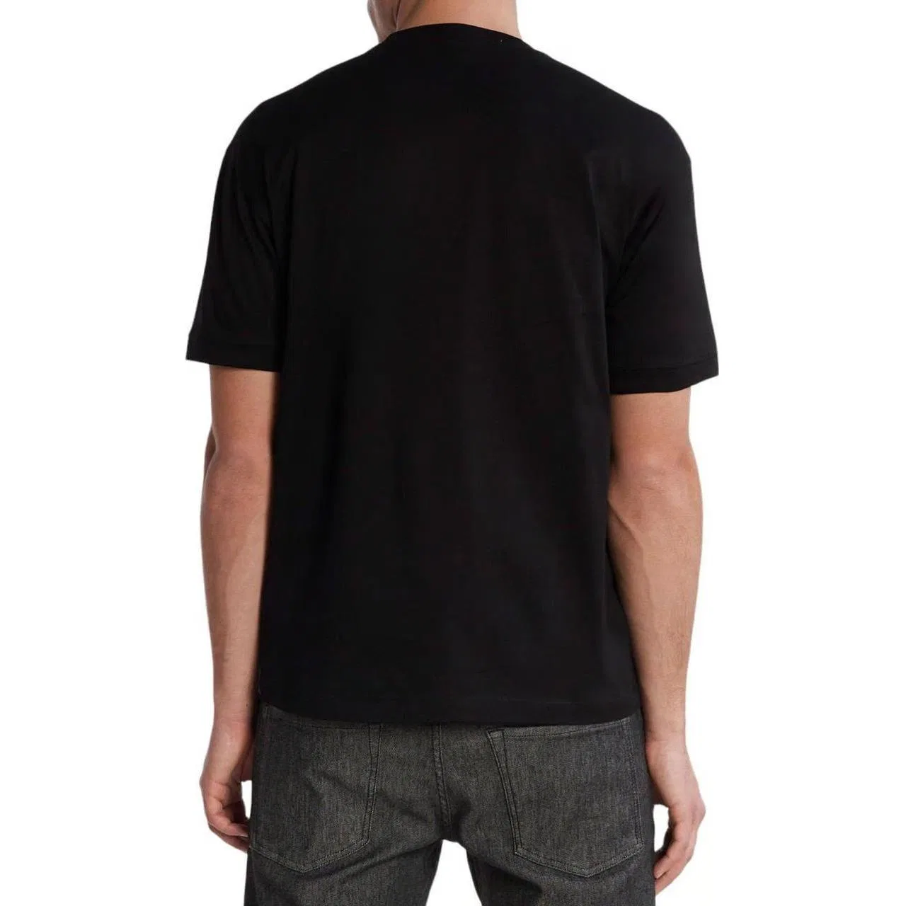 Мужская футболка Emporio Armani Black — фото 3