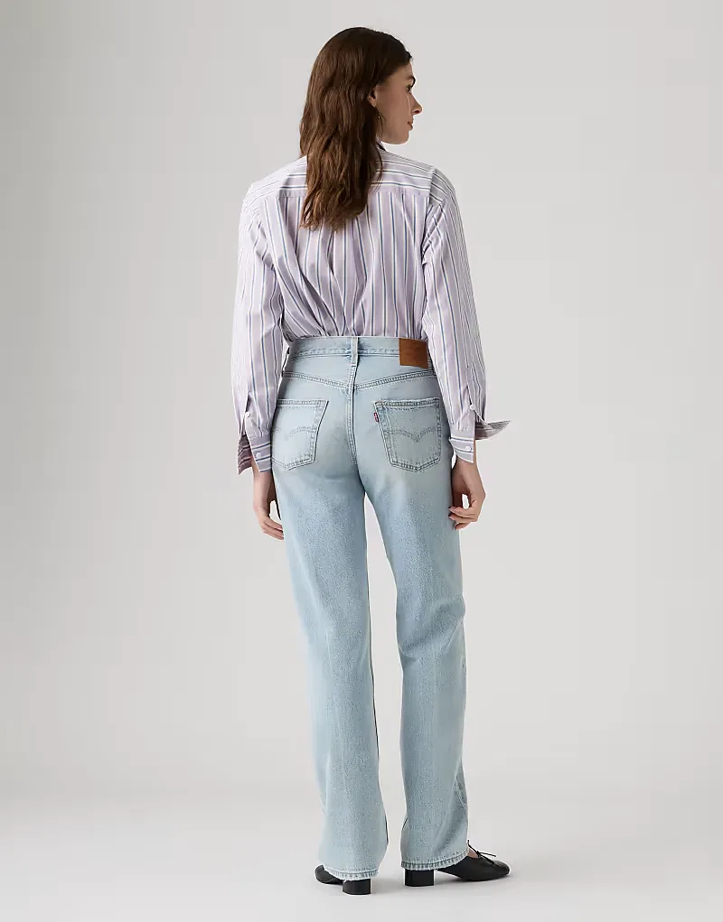 Легкие прямые джинсы Levi's 501 '90-х годов, светло-голубой