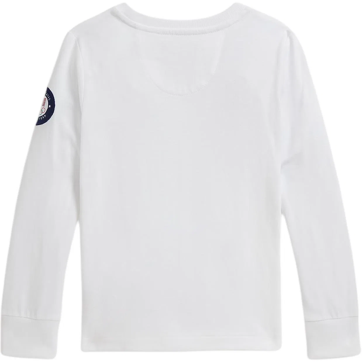 Детская футболка с длинным рукавом Polo Bear T Shirt SS26 Standard Kids' Polo Ralph Lauren, White — фото 3