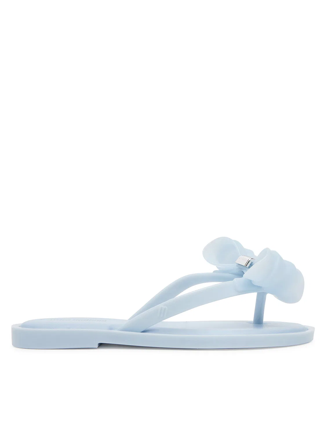 Шлепанцы небесно-голубые для девочки Mini Flip Flop Iv Inf Melissa, голубой — фото 4