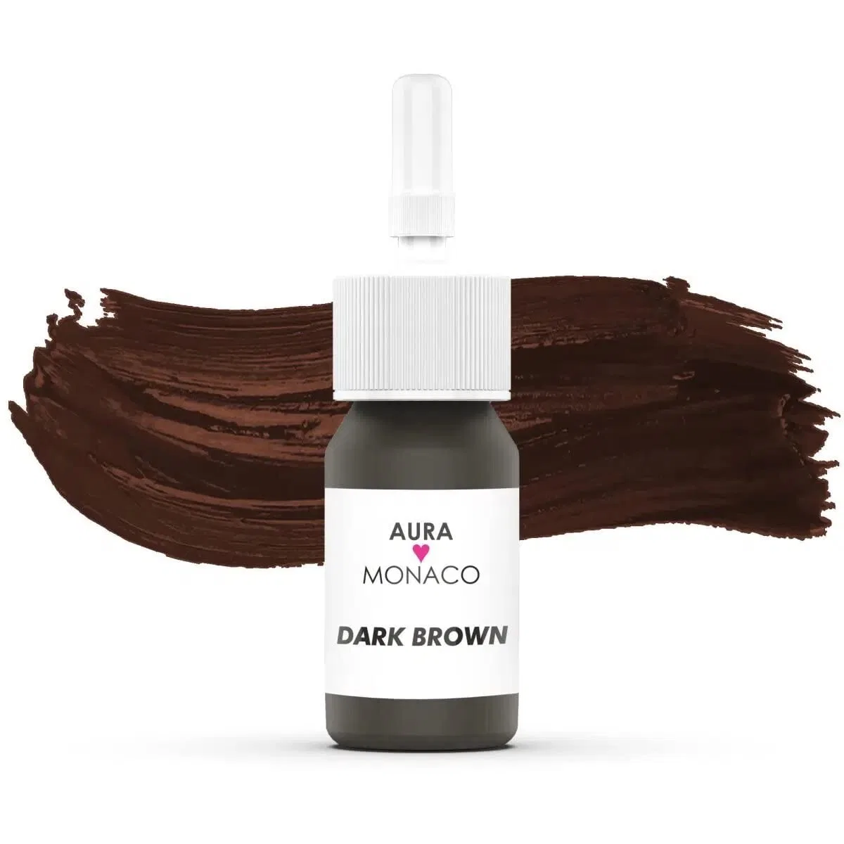 Пигмент для микроблейдинга AURA Monaco, 3 мл, Dark Brown