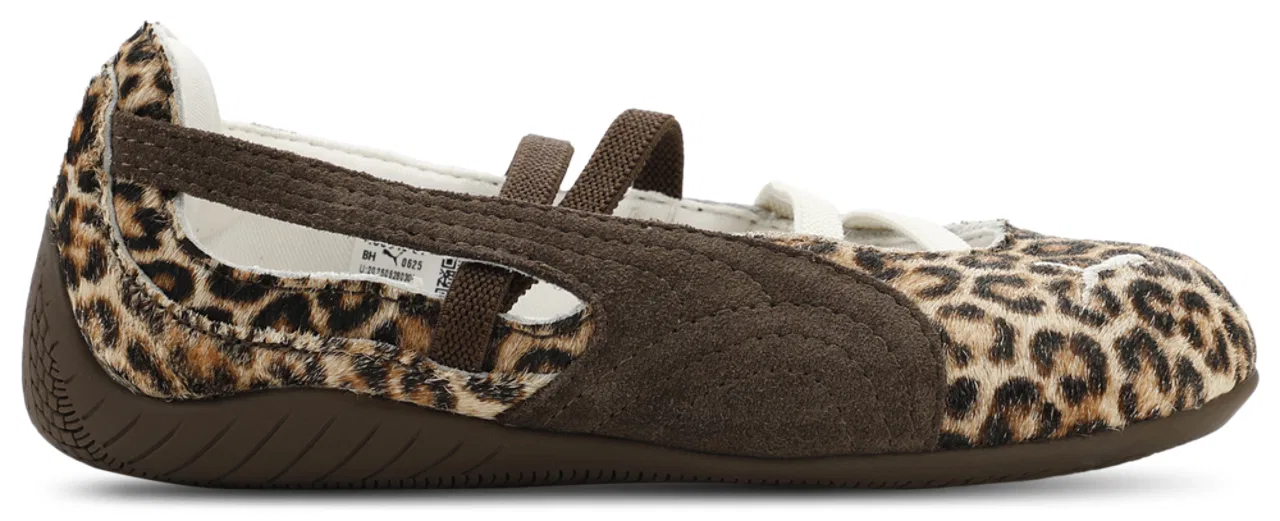 Туфли-лодочки для девочек Speedcat Ballet Wild PUMA, цвет Brown/Tan
