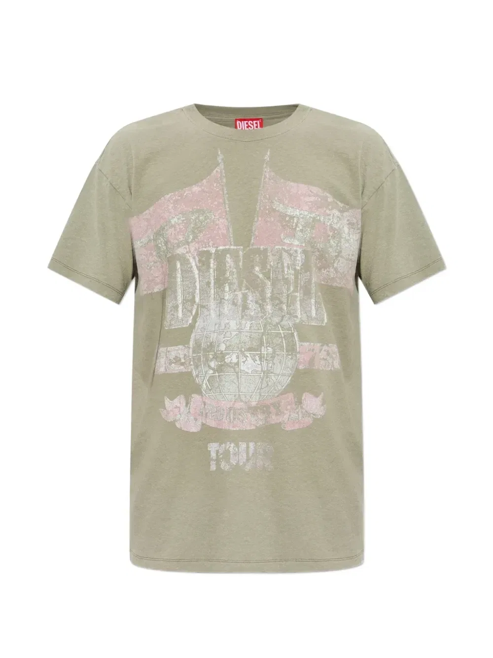 Футболка T-Normes-Hmbp DIESEL, зеленый