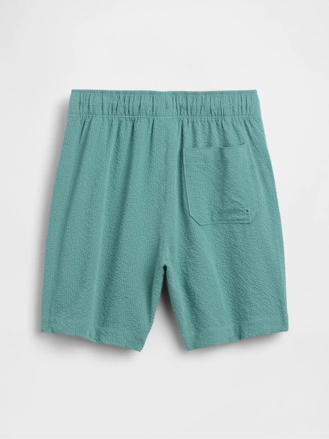 Плавки Gap Green Seersucker Swim Trunks, зеленый — фото 2