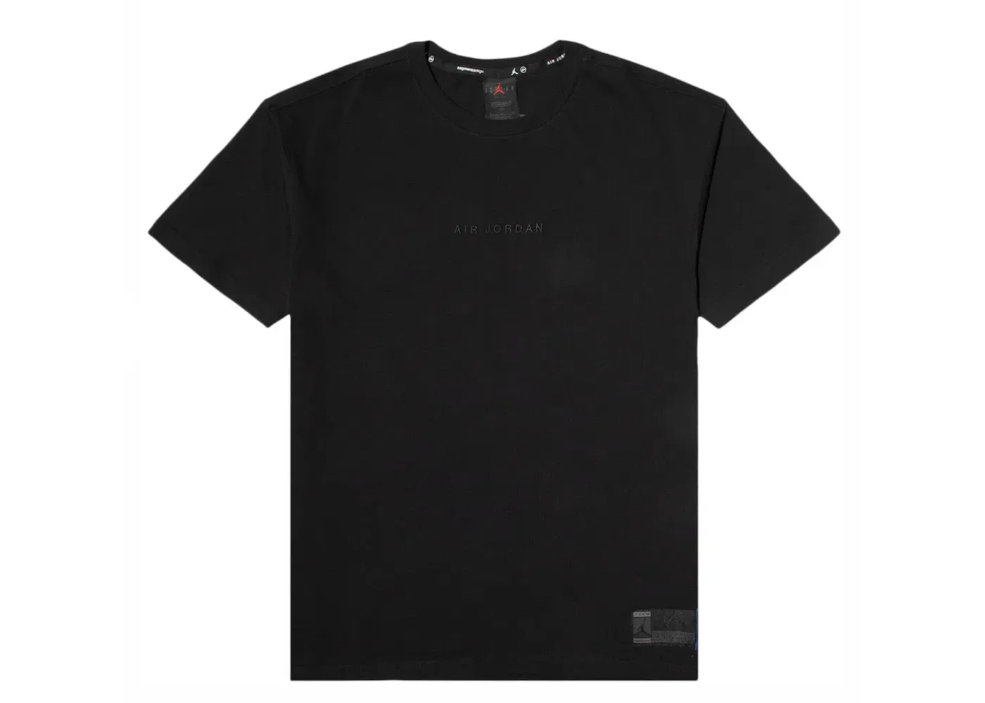Мужская футболка с принтом Jordan x Fragment Lifestyle Top Jordan, Black/Reflective Silver