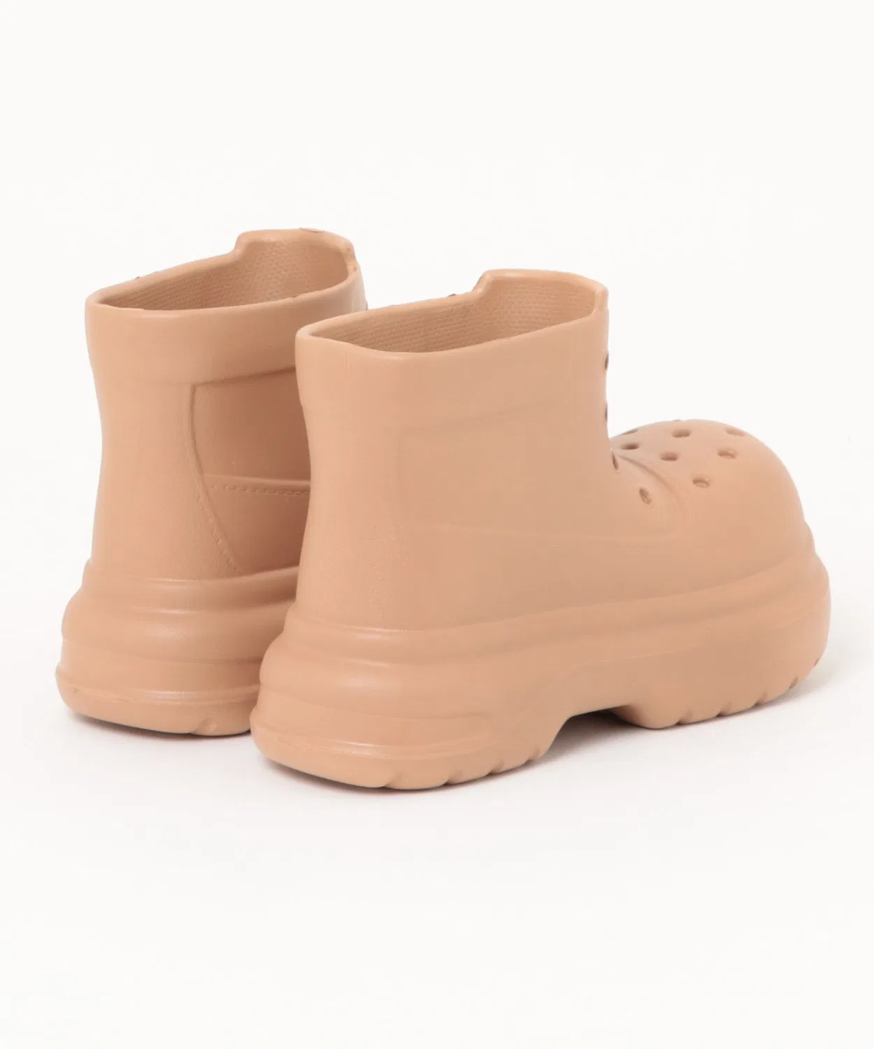 Aimoha Детские резиновые сапоги с толстой подошвой PVC Unisex Brown — фото 2