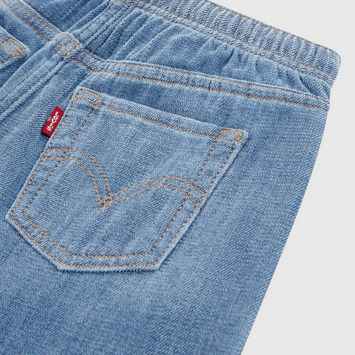 Свободные джинсы с высокой посадкой для девочек 4-6 лет Levi's, Canyon Dream - Medium Wash — фото 3