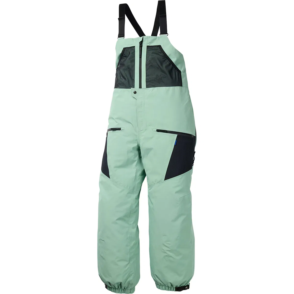 Детский сноубордический комбинезон с подтяжками Outbeam 3L Bib Pant Burton, Soft Sage/True Black — фото 4