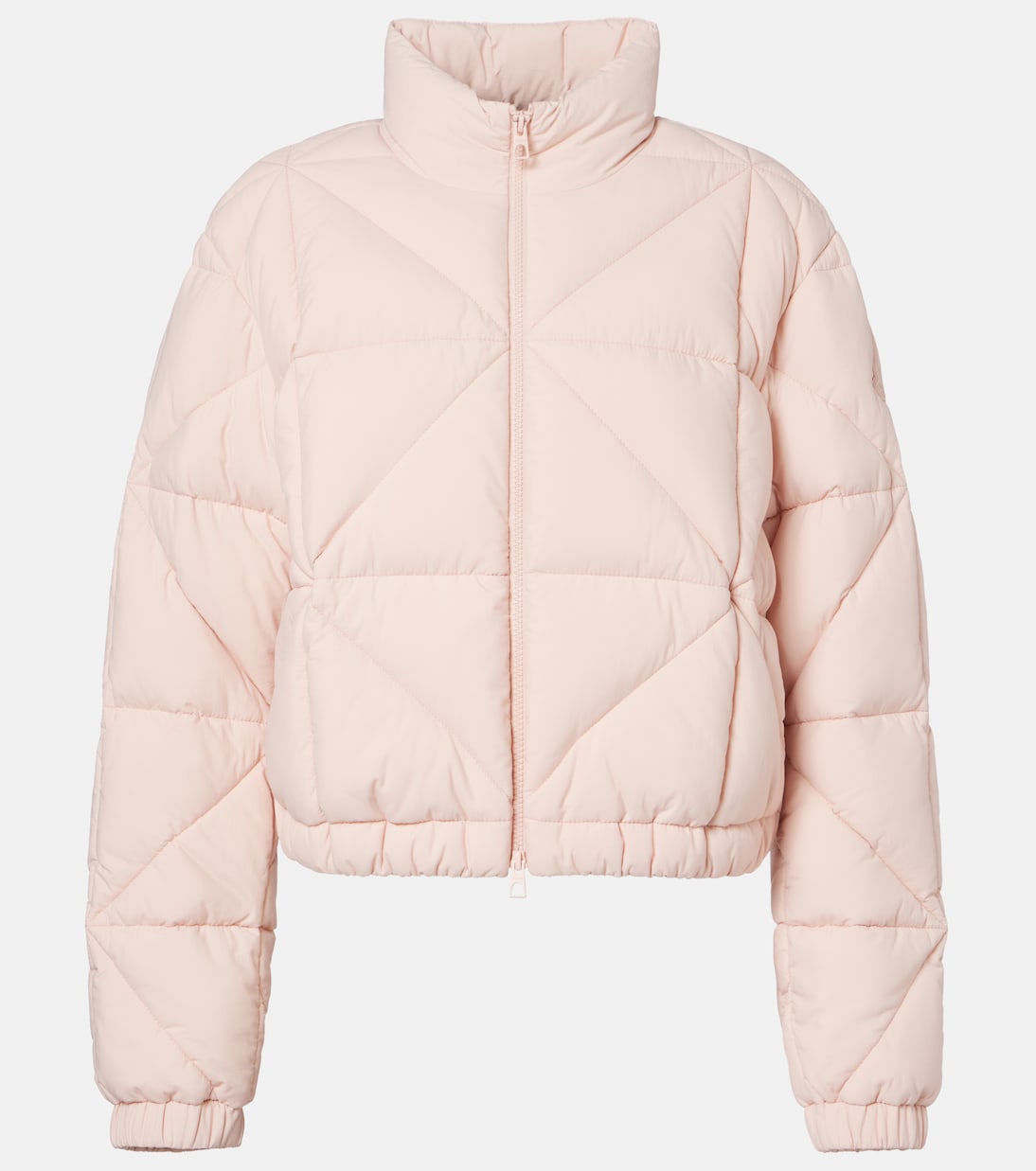 

Пуховик Анафи Moncler, розовый
