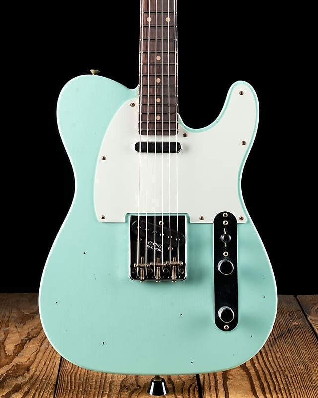 

Гитара Fender Custom Shop 1960 Journeyman Telecaster, зелёный