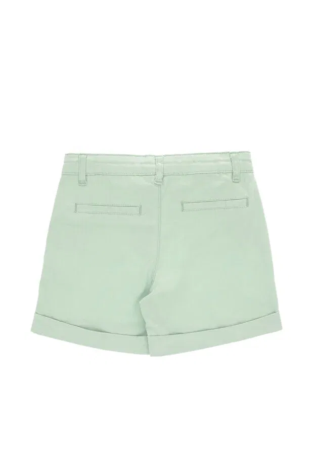 Детские шорты для девочек с карманами U.S. Polo Assn., Water Green — фото 4