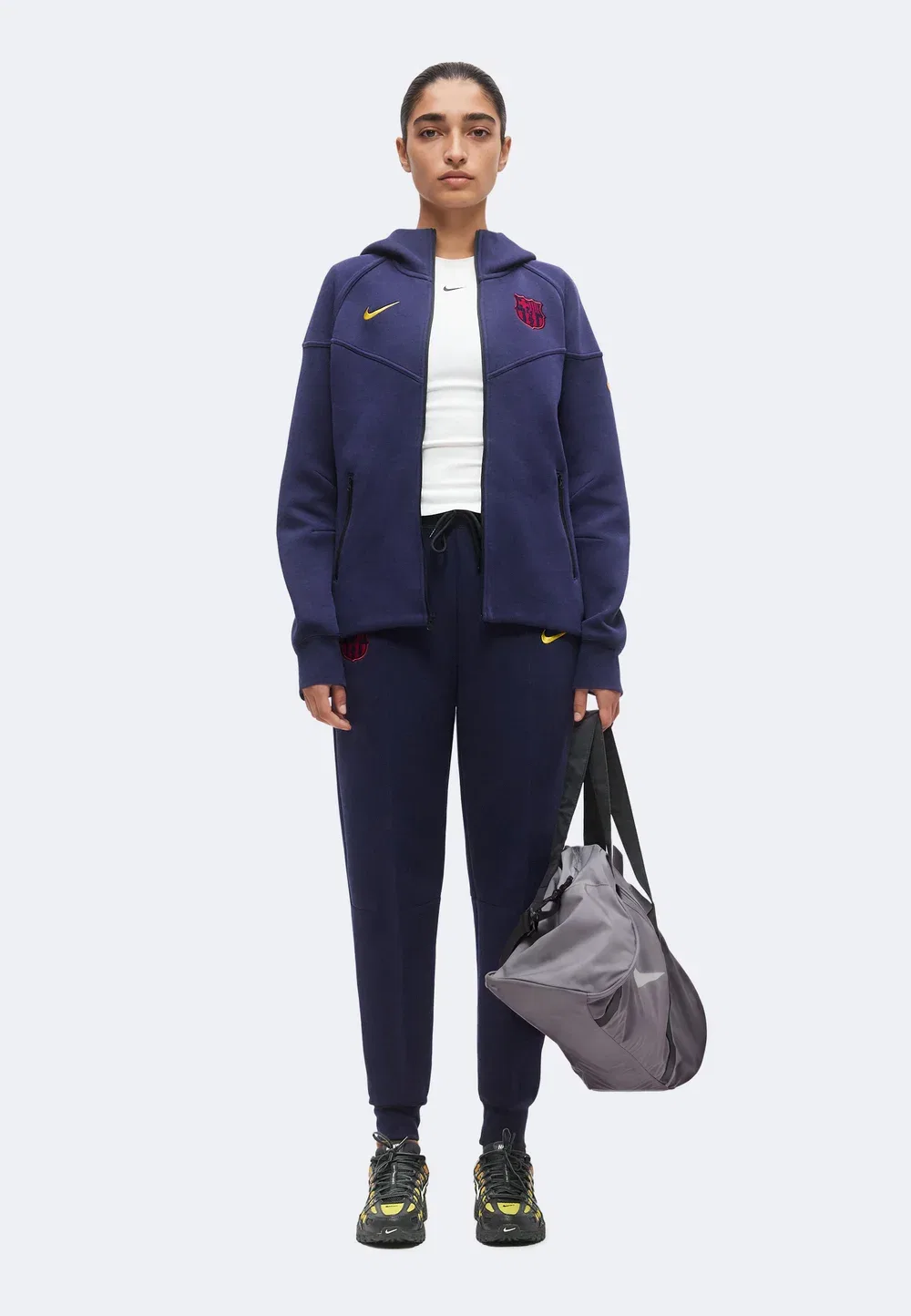 Фкб - клубная одежда Nike Performance, Blackened Blue/Mineral Yellow — фото 2