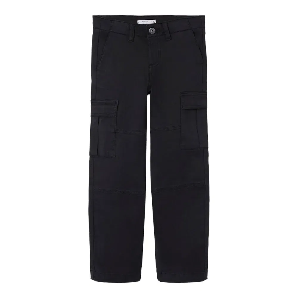 Детские брюки карго с регулируемой талией Ryan St Twi 5720 Ot Name it, Black