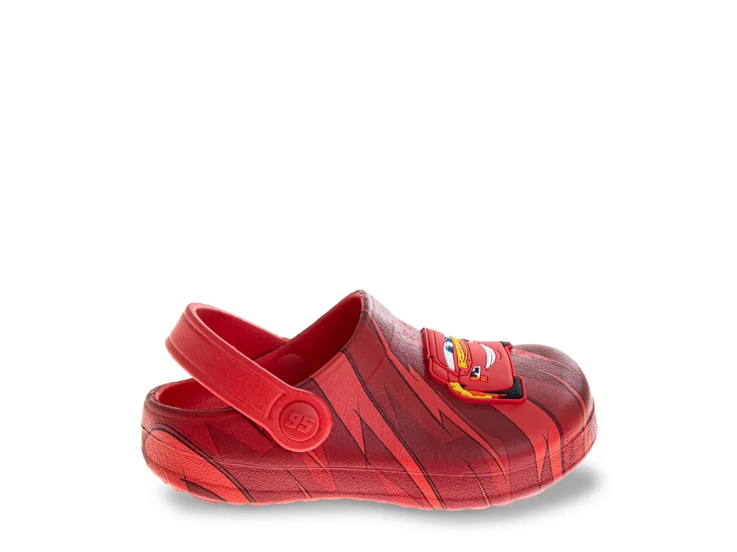 Клоги Cars Lightning McQueen для детей, Disney, красный — фото 2