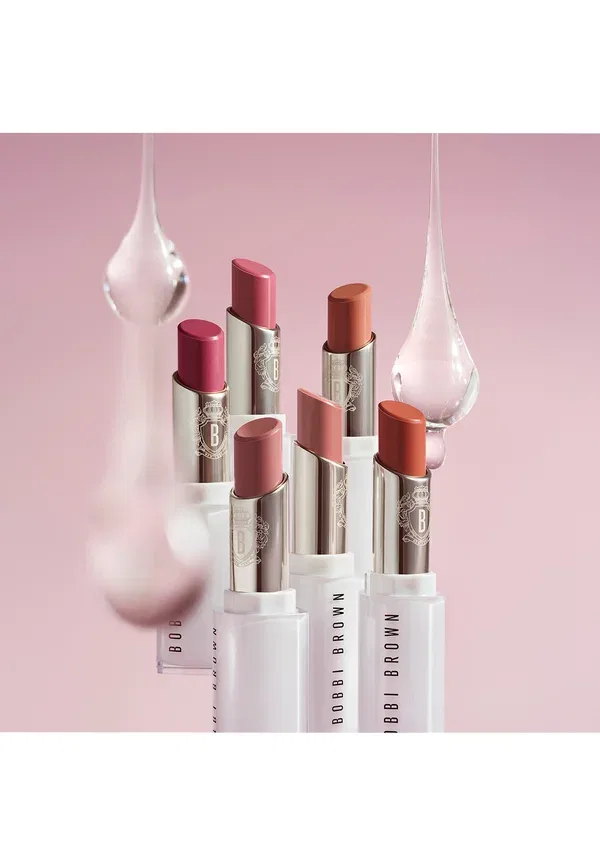 Помада с дополнительным блеском цвета 3 г Bobbi Brown, цвет nude rose — фото 3