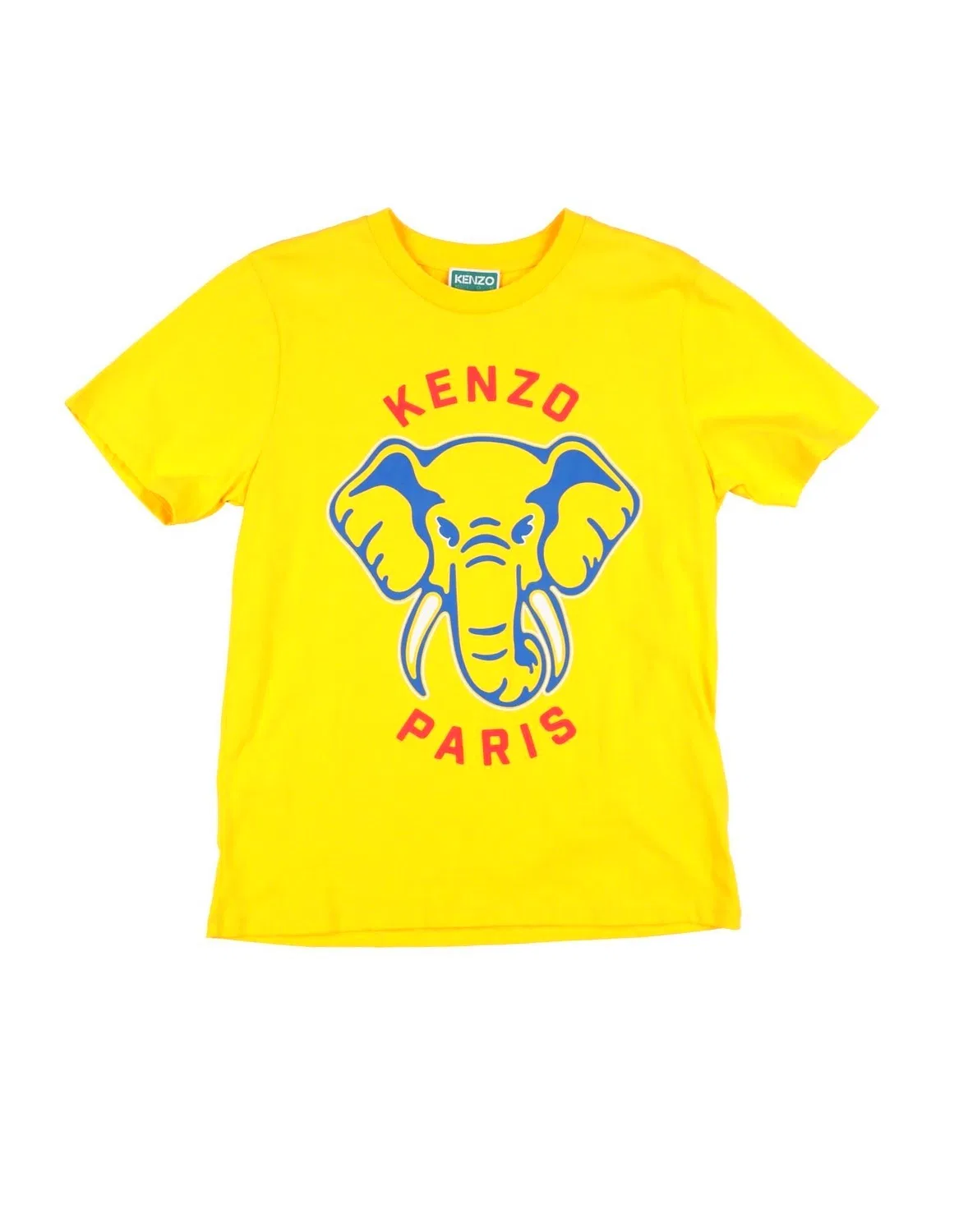 Детская футболка для мальчиков хлопковая Kenzo Kids, оранжевый