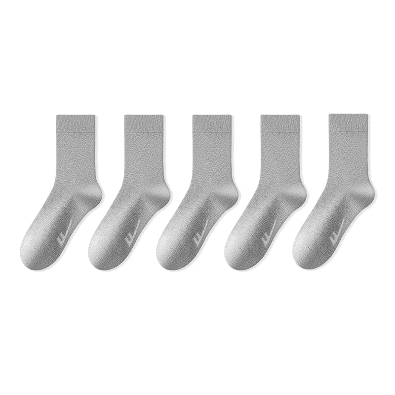 Детские носки с длинным голенищем Light Gray 5 Pack WARRIOR