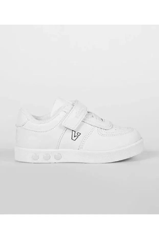 Детские кроссовки для мальчиков со светодиодами Vicco, White — фото 2