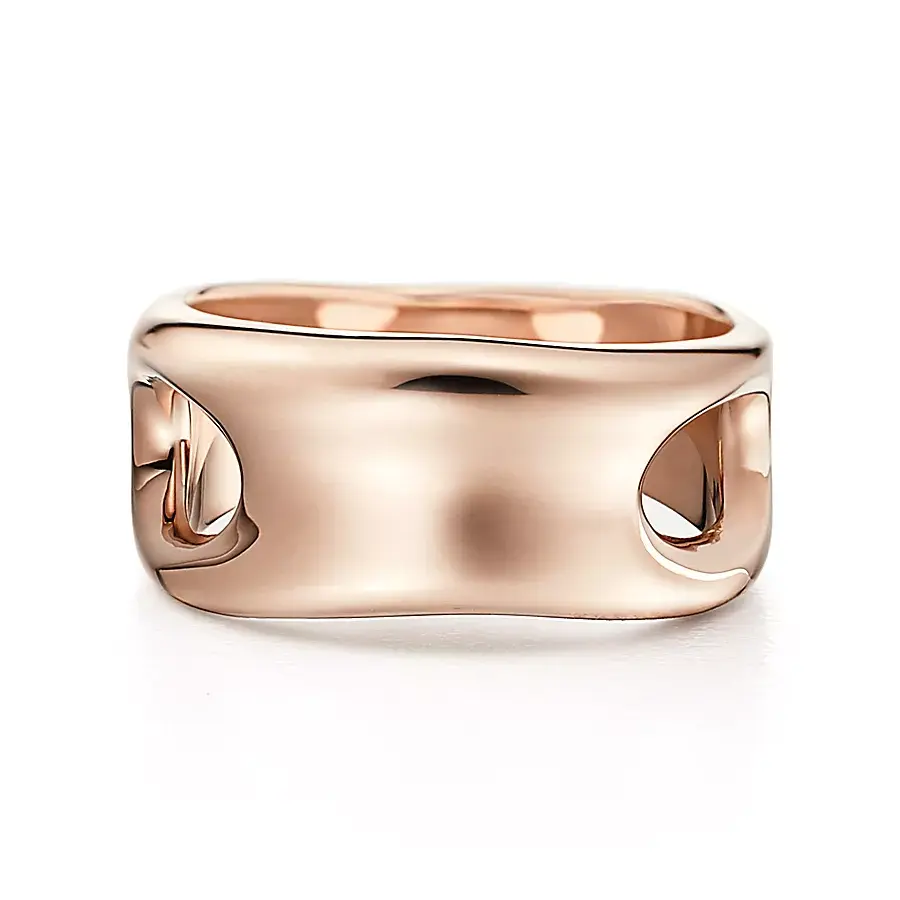 

Кольцо Tiffany & Co. x Elsa Peretti Open Side, розовое золото