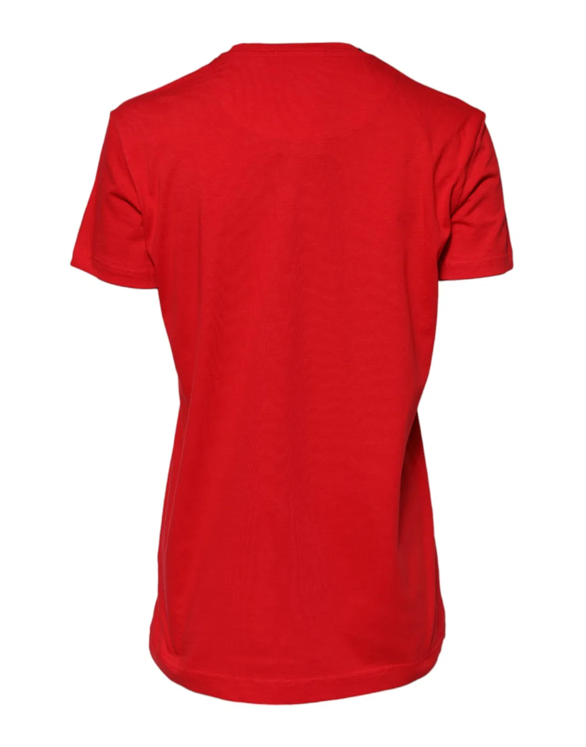Женская футболка с коротким рукавом и логотипом Dolce & Gabbana, Red — фото 3