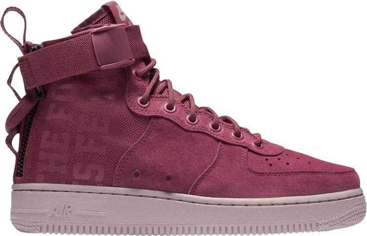 Кроссовки Nike Wmns SF Air Force 1 Mid 'Force Is Female', розовый