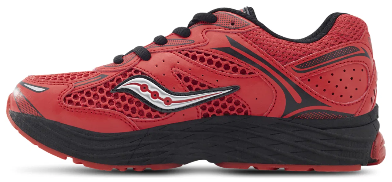Кроссовки для мальчиков Omni 9 Saucony, красный/черный — фото 2