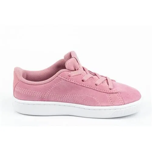 Детские кроссовки с клеевым закрытием Puma Vikky, Роза — фото 4