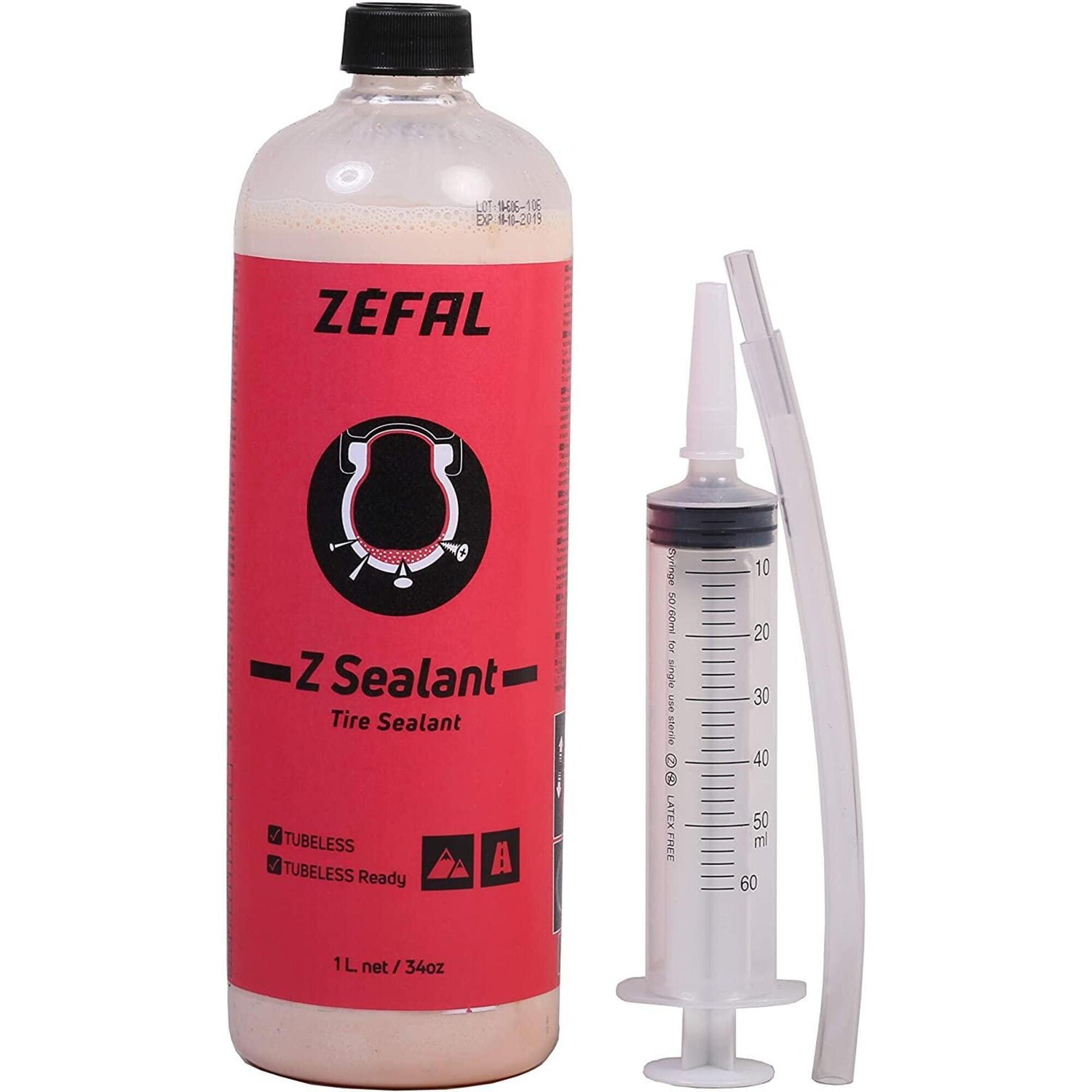 

Профилактическая жидкость Zefal Z Sealant для герметизации шин прозрачная 1 л, розовый