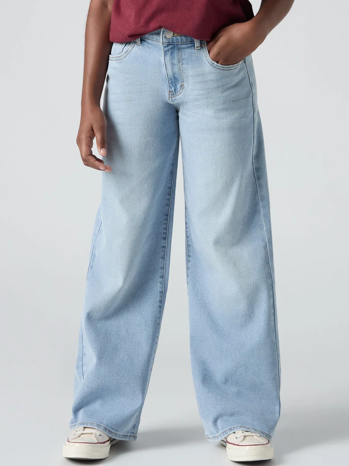 Джинсы Levi's High Rise Baggy Wide Leg, синие — фото 3
