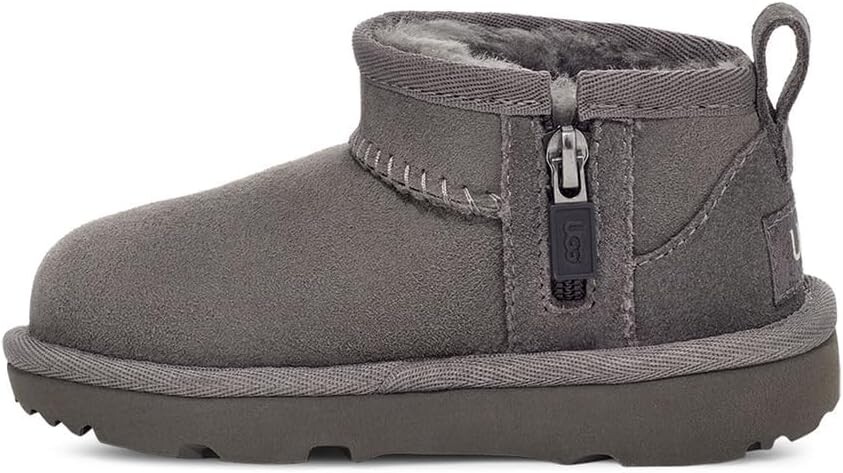 

Угги UGG унисекс для детей T Classic Ultra Mini, серый