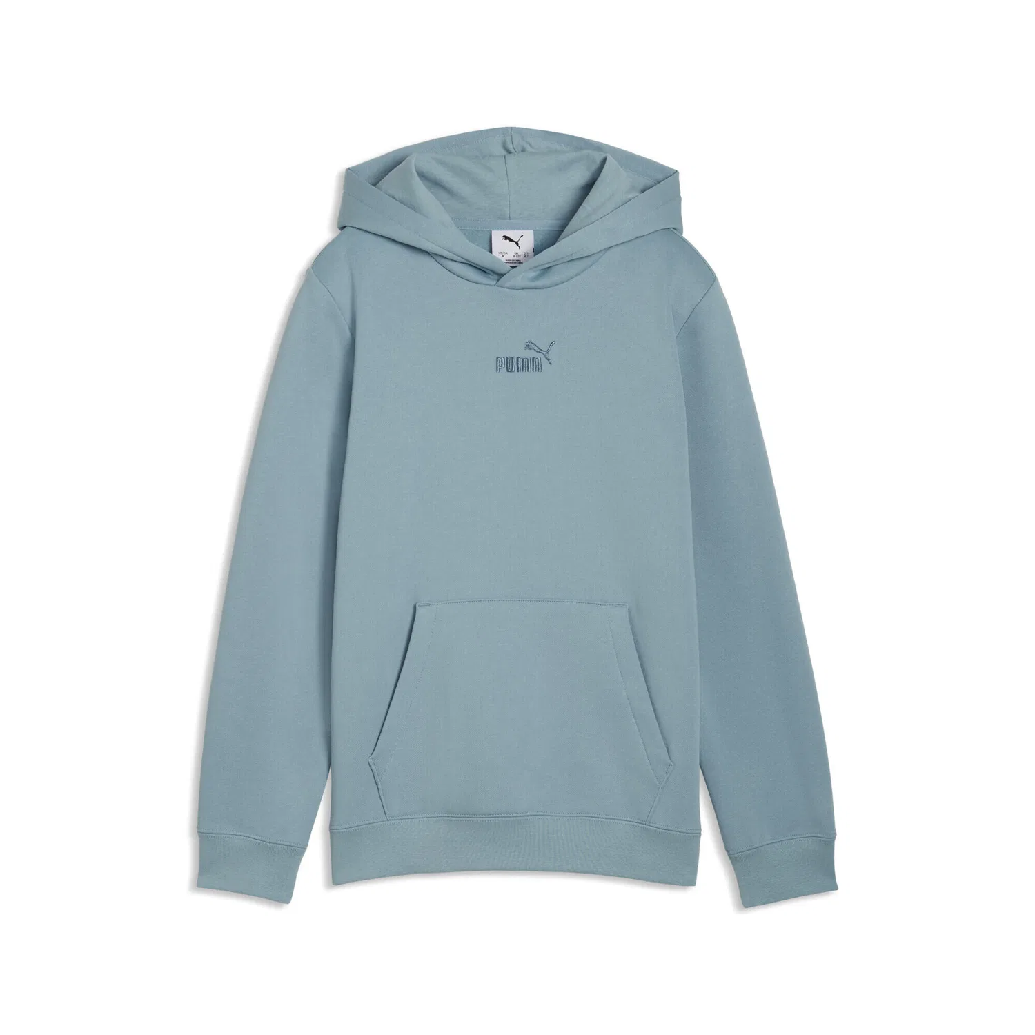 Детское худи с капюшоном и принтом Essentials No.1 Logo Fleece Hoodie Jungen Puma, Blau Weiss Blau