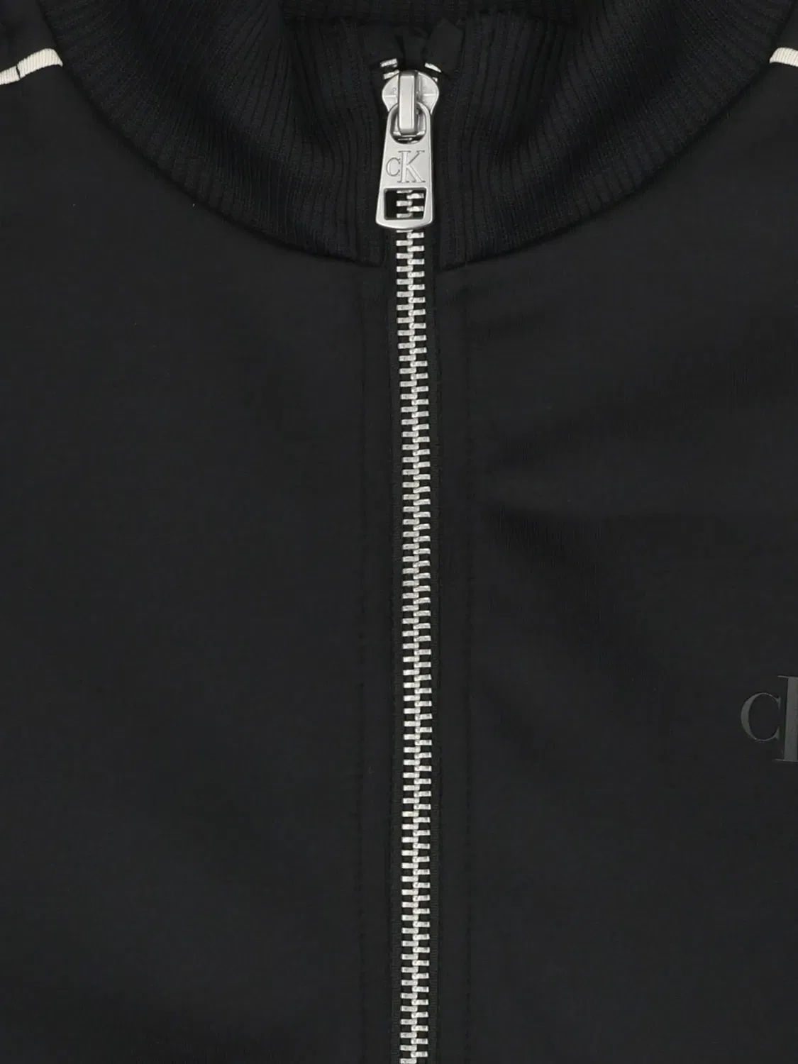 Куртка на молнии черная Calvin Klein, черный — фото 2