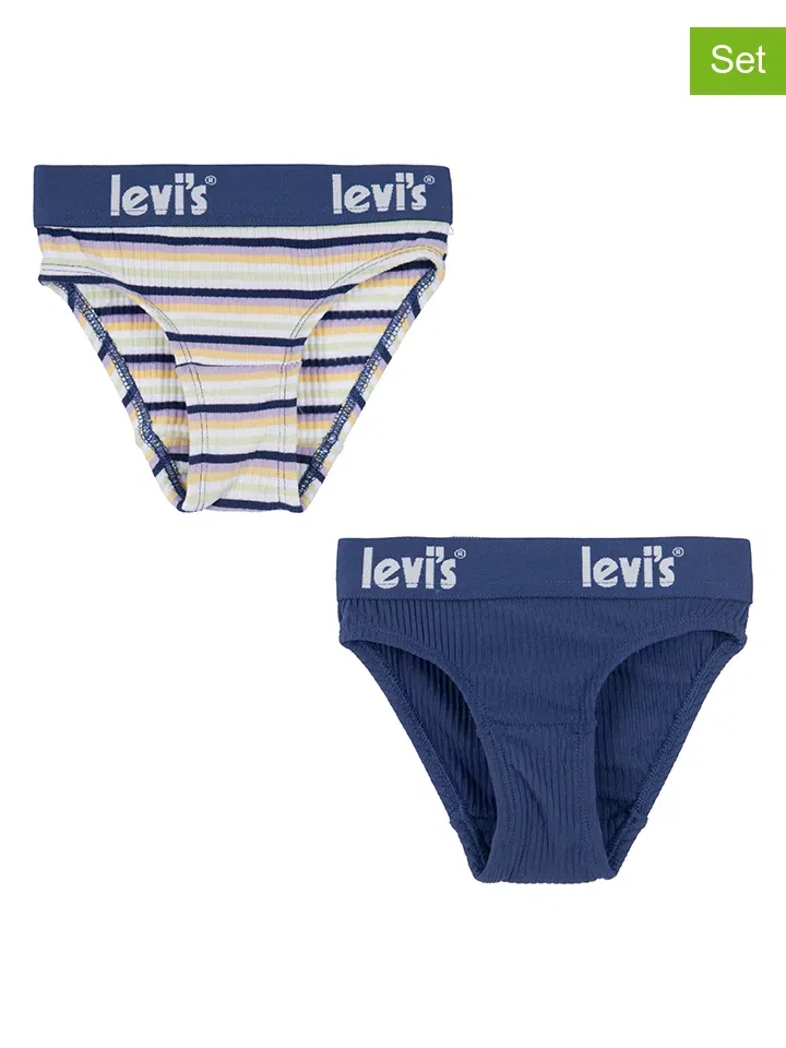 Трусы-слипы комплект 2 шт. детские Levi'S Kids, синий
