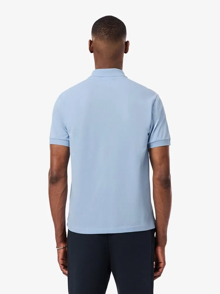 Футболка поло классическая LIGHT LACOSTE, Blue — фото 3