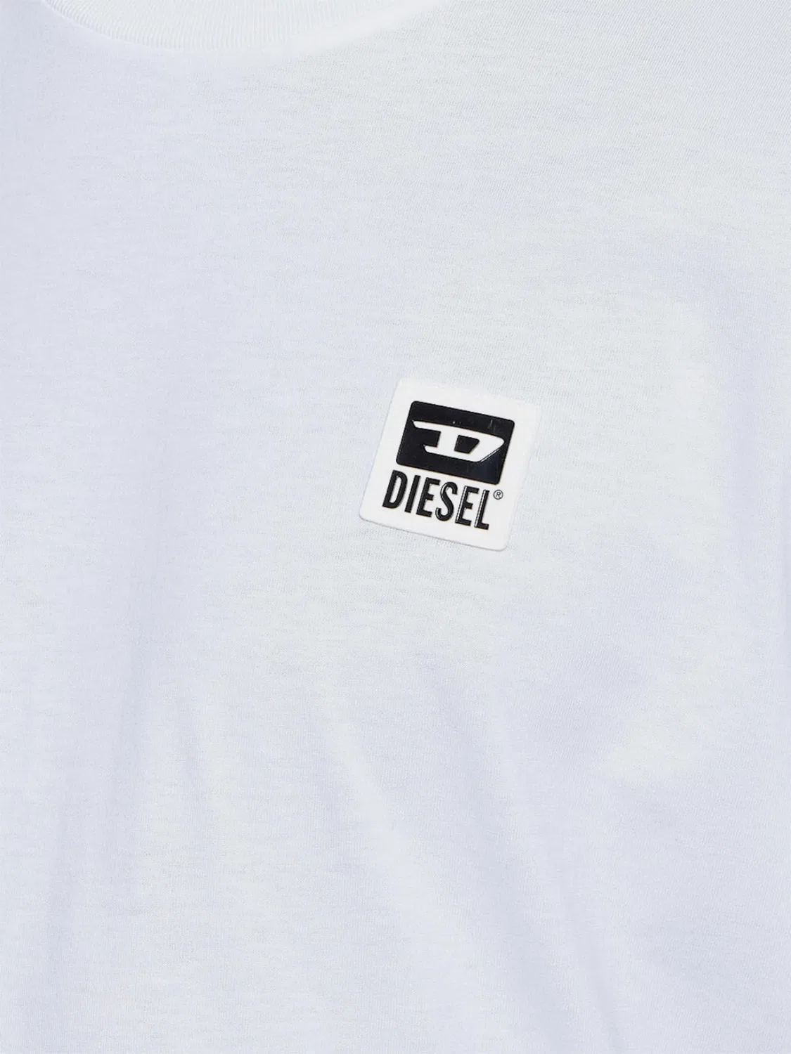 Футболка Diesel T-JUST-K30 белого цвета — фото 2