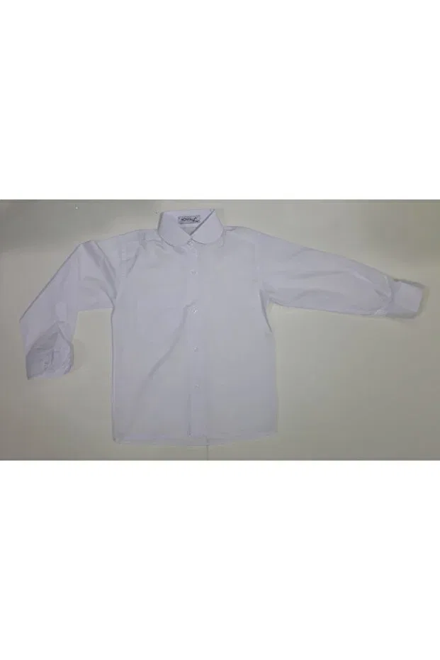 Мужская рубашка льняная с длинным рукавом Generic Brands, White